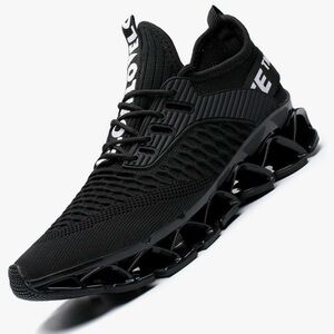 Men’s Running Shoes Blade Non Slip Fashion Sneakers Breathable Mesh Soft Sole